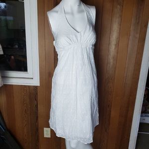 B. Darlin White Halter Summer Dress